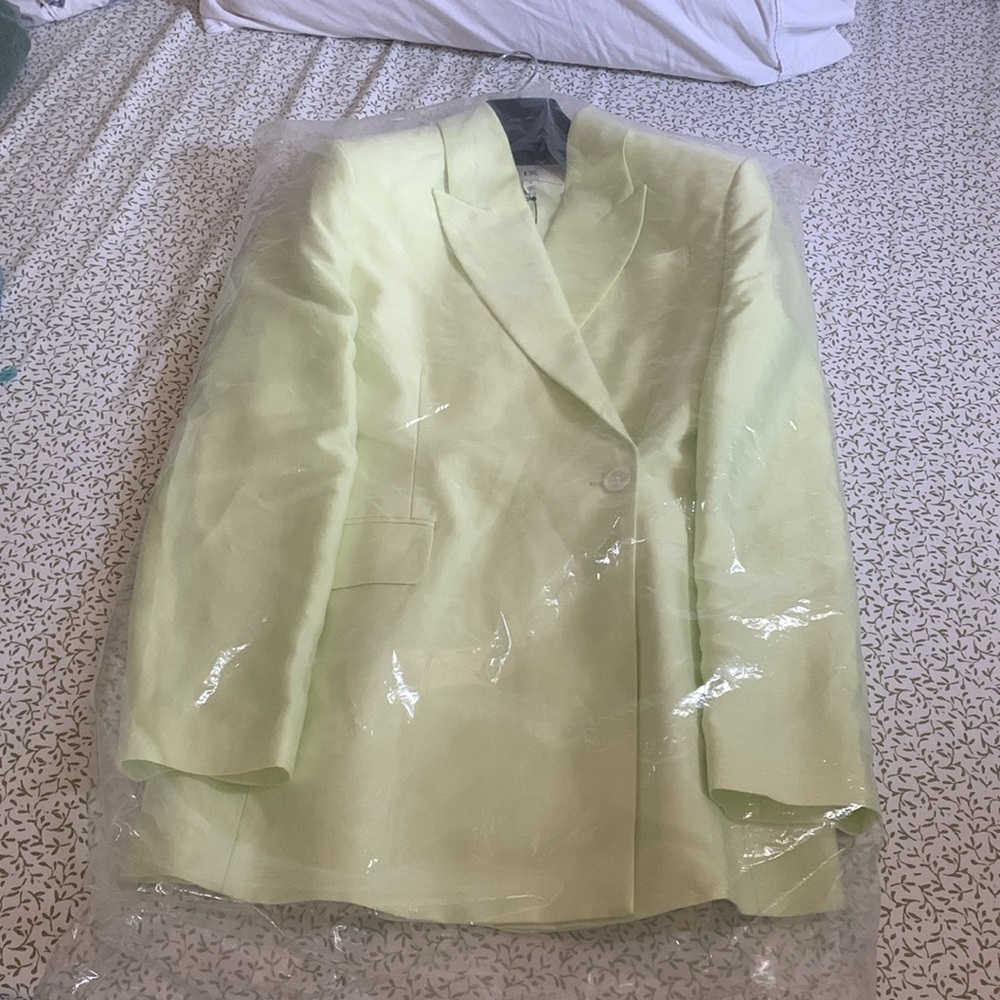 Banana Republic ‼️‼️OURGLASS ITALIAN VISCOSE-LINEN BLAZER - Picture 8 of 14